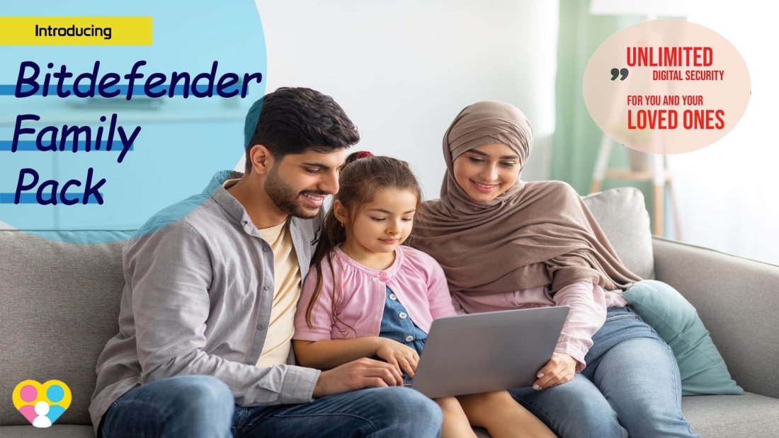 يعد BitDefender Family Pack Antivirus أفضل حل أمني للعائلات التي تتصل جميعها بالإنترنت.