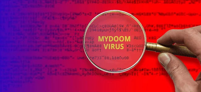 أصاب Mydoom Virus أنظمة Microsoft من خلال رسائل البريد الإلكتروني لإطلاق هجمات DDoS